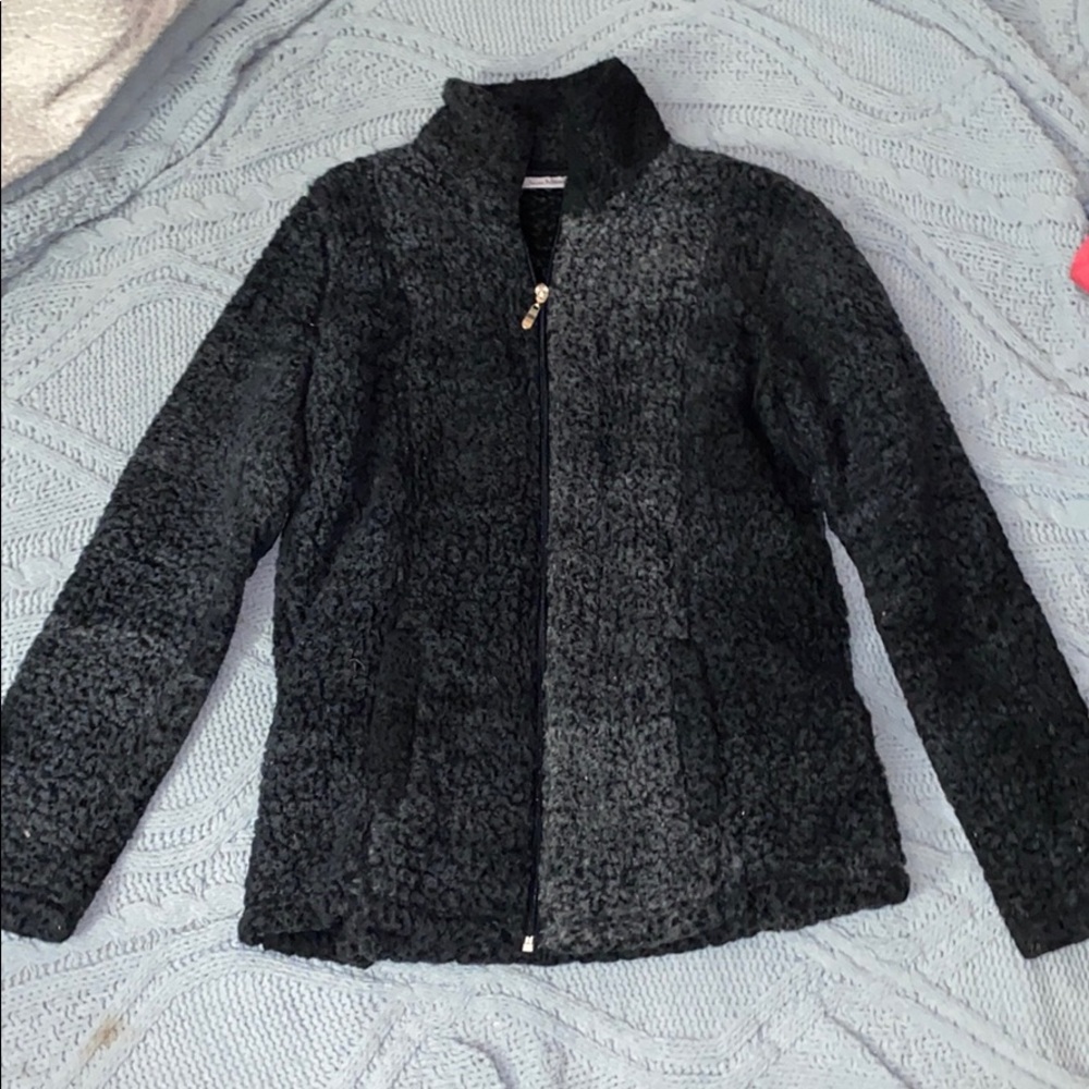 Full zip Sherpa jacket